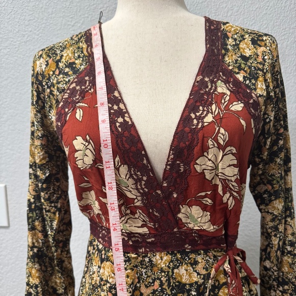 Free People Tilda Wrap Maxi Dress - Picture 5 of 9